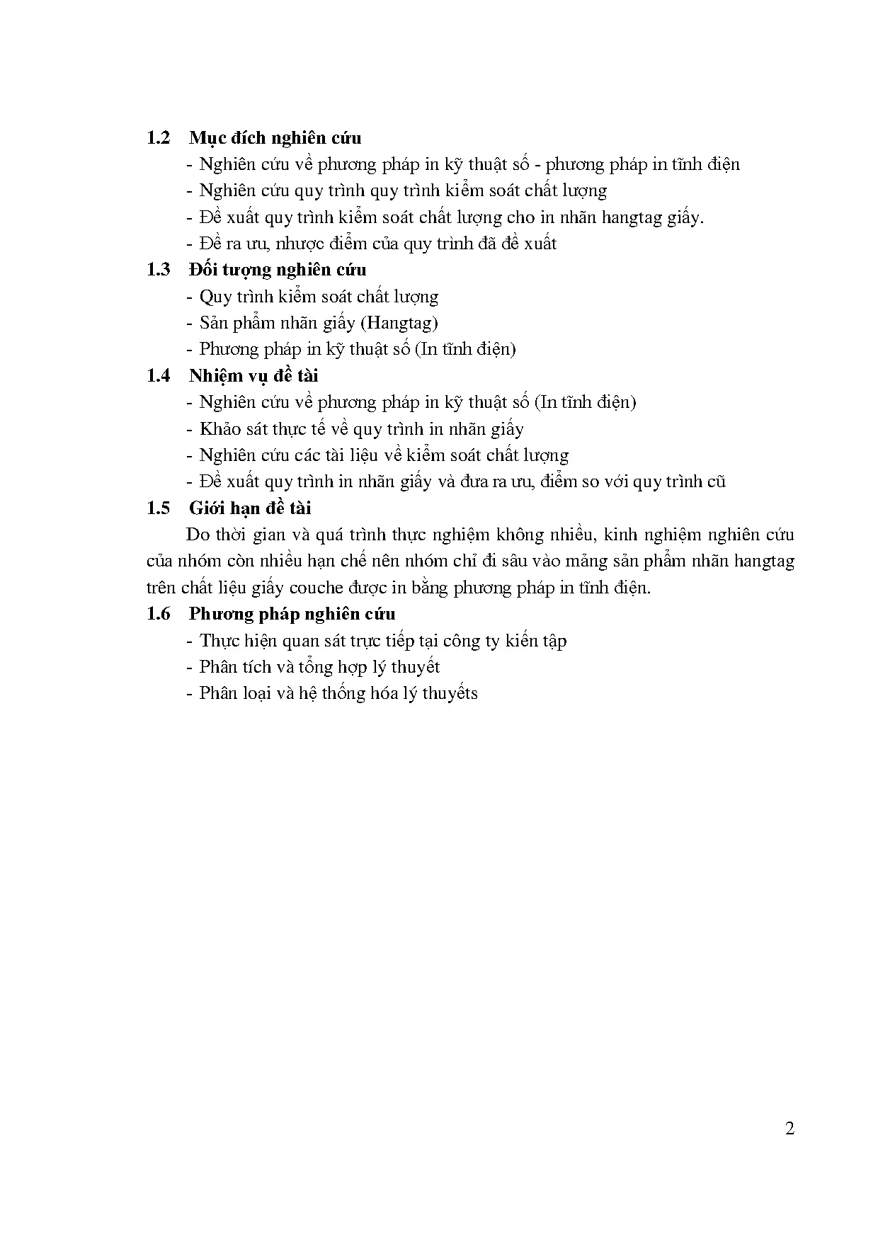 Đồ án tốt nghiệp - Đề xuất cải tiến quy trình kiểm soát chất lượng cho in nhãn giấy bằng PPIKTS - Trang 22