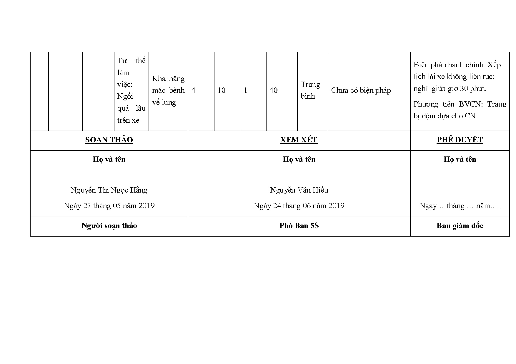 Đồ án tốt nghiệp - Đề xuất cải tiến chương trình quản lý an toàn vệ sinh LĐTNMSTN 3 - CTCĐDTKKPLVI 4 - Trang 212
