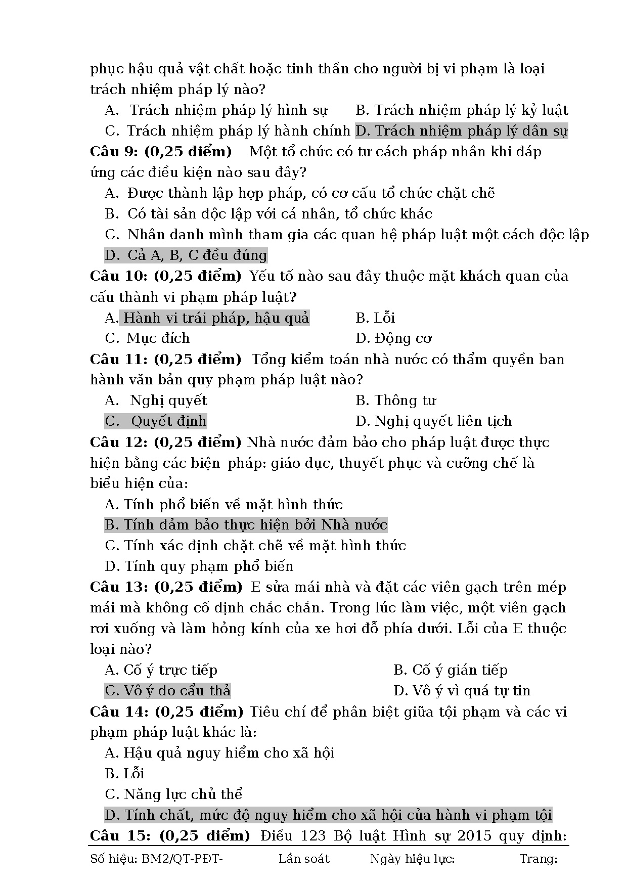 Ảnh một số trang tài liệu