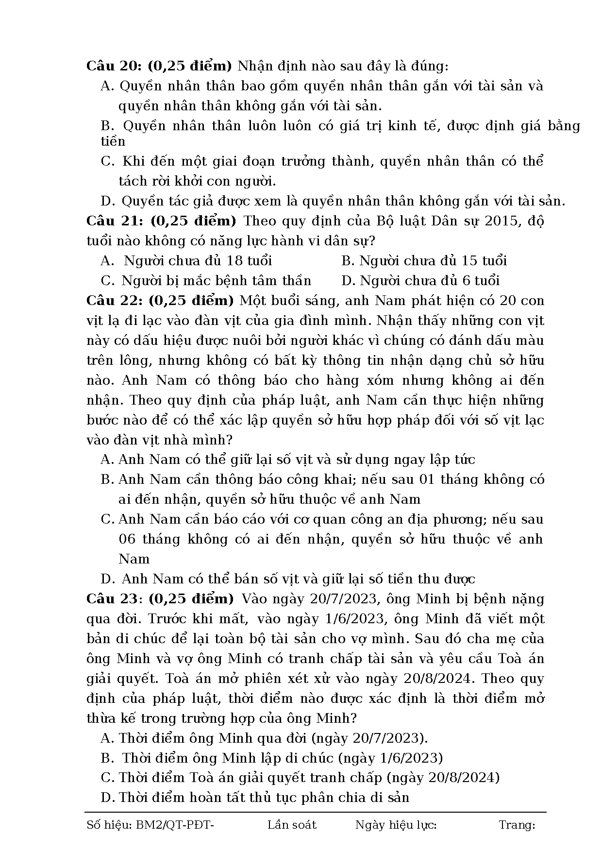 Ảnh một số trang tài liệu