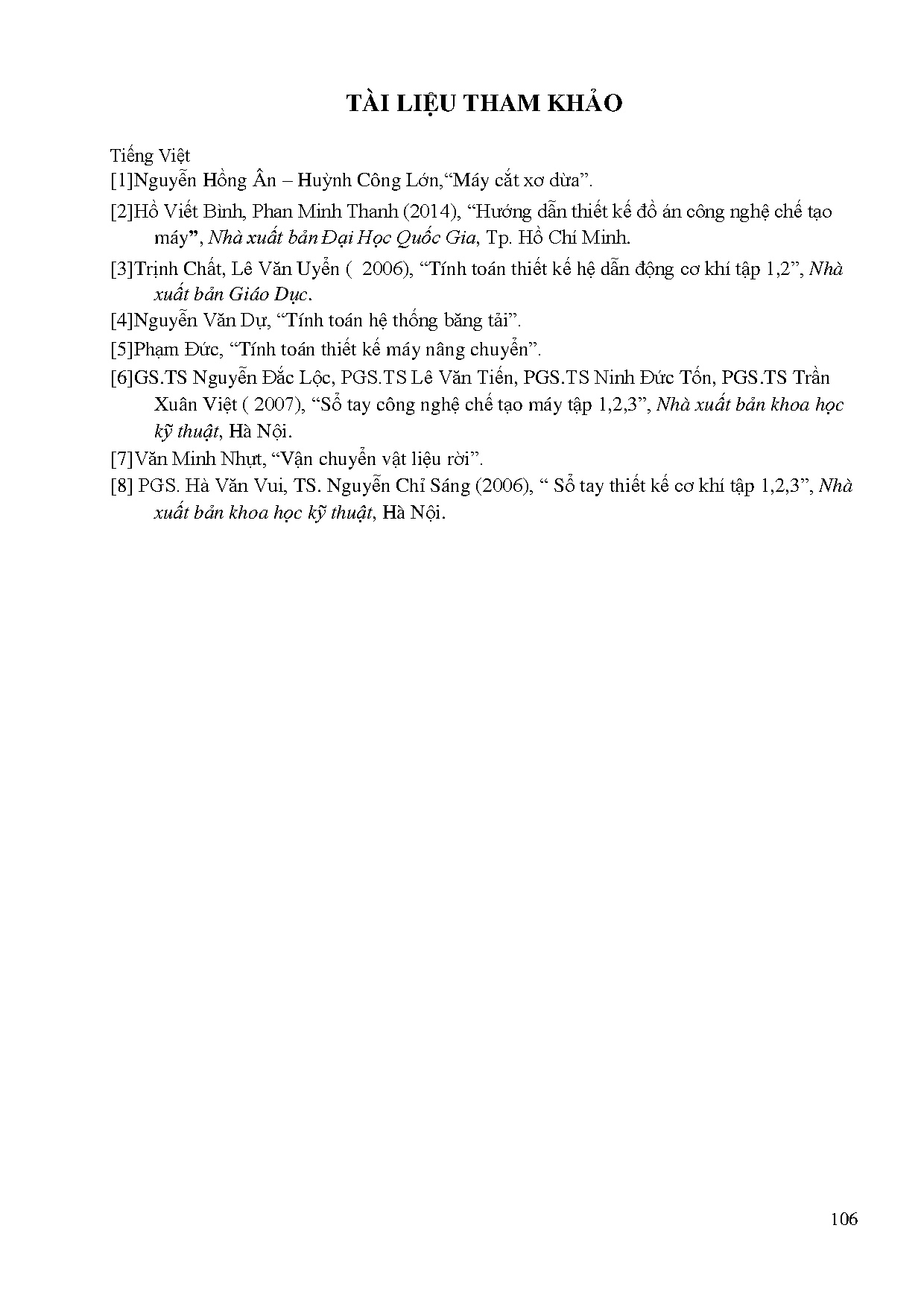 Ảnh một số trang tài liệu