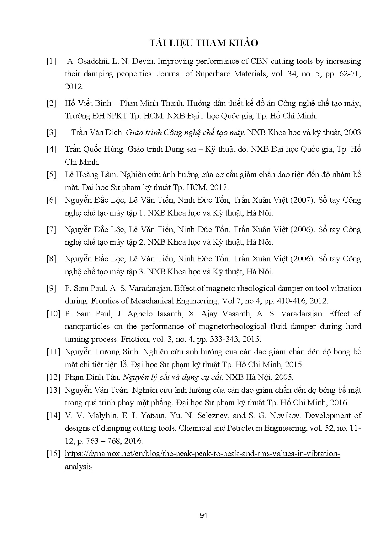 Ảnh một số trang tài liệu