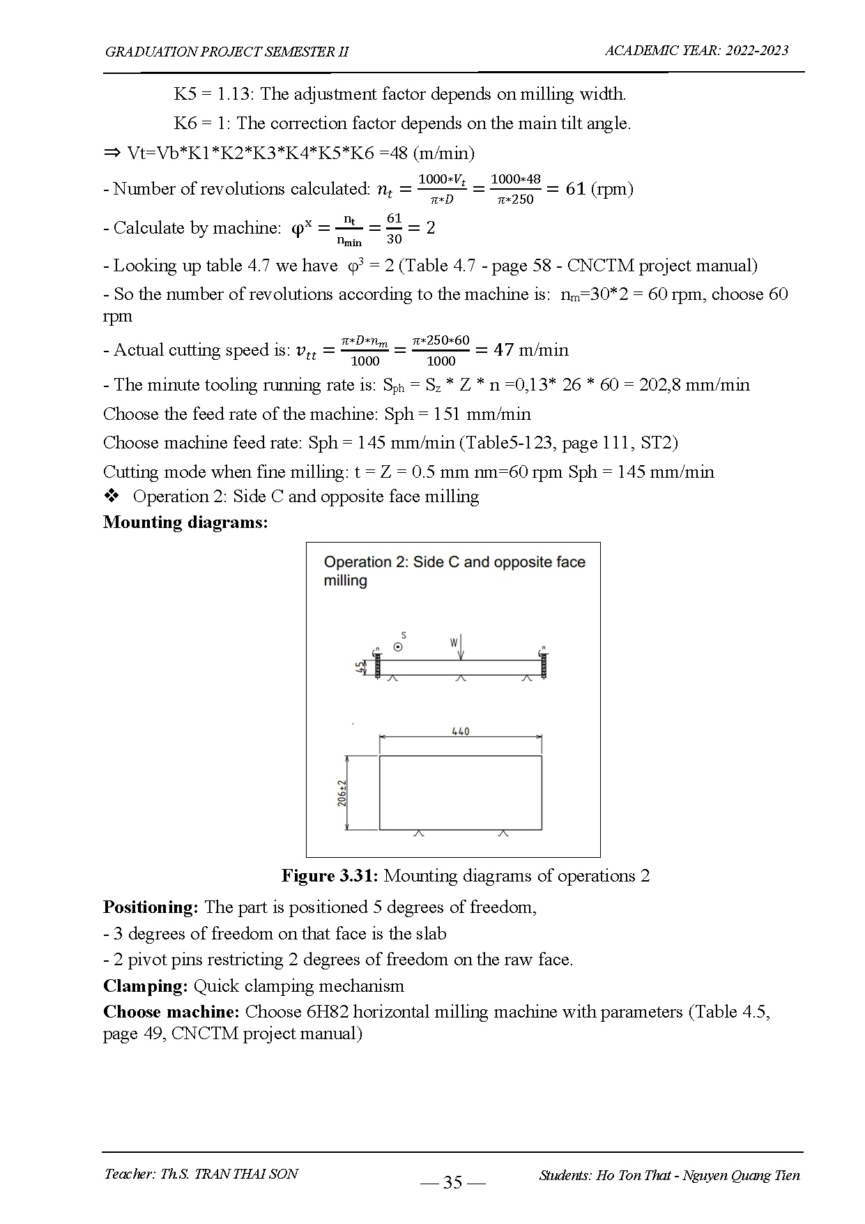 Đồ án tốt nghiệp - Fabrication of mililing holder deformation measurement model - Trang 56