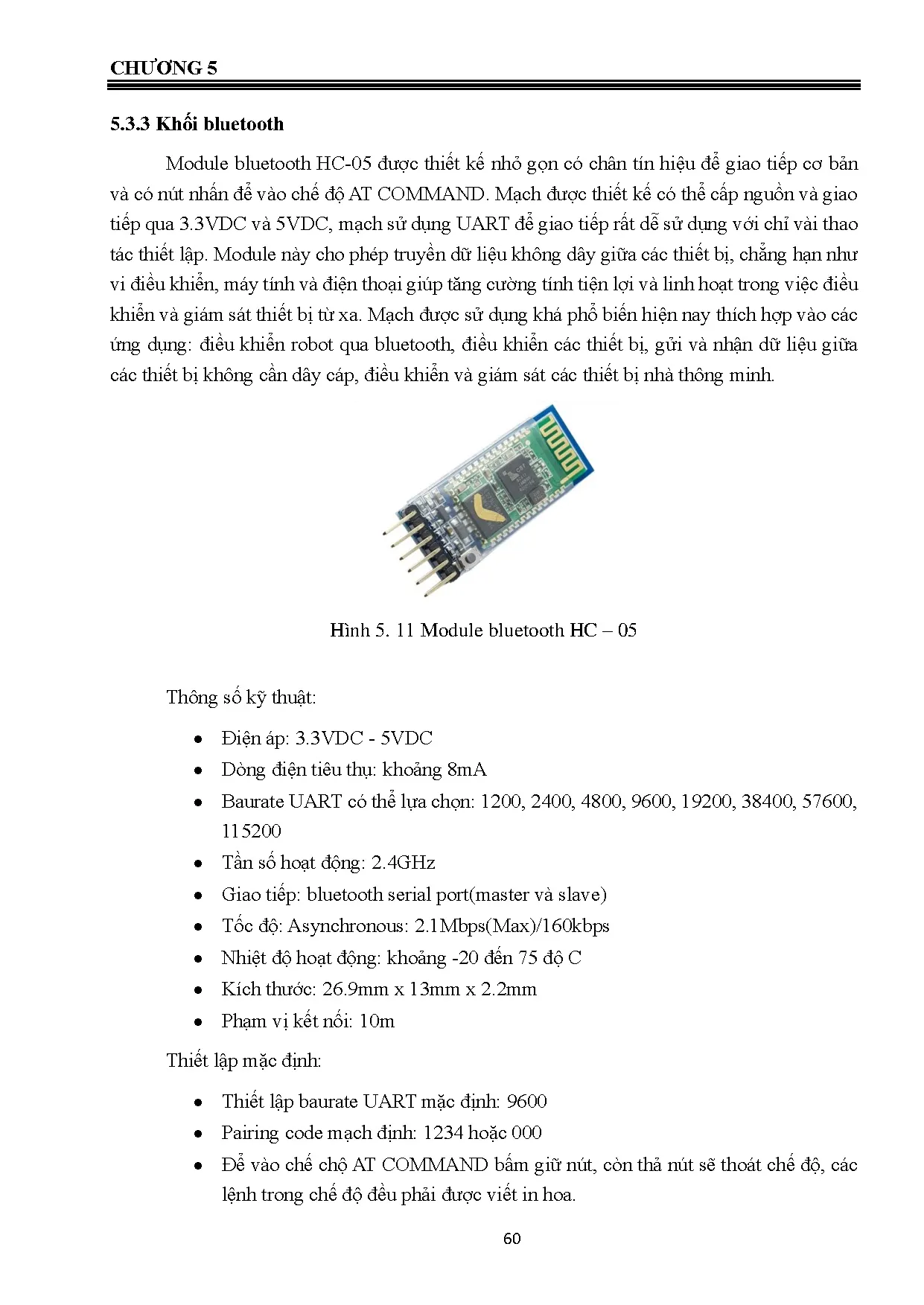 Đồ án tốt nghiệp - Nghiên cứu và thiết kế mô hình robot AGV - Trang 76