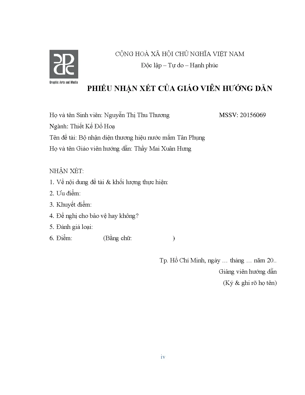 Đồ án tốt nghiệp - Bộ nhận diện thương hiệu nước mắm Tân Phụng - Trang 4