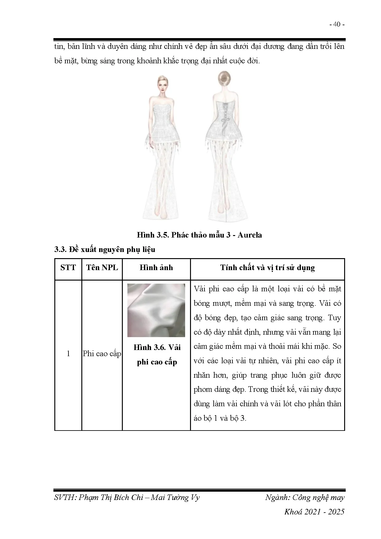 Đồ án tốt nghiệp - Thiết kế trang phục váy cưới theo phong cách Romantic lấy cảm hứng TĐDCNĐTT 2 Đ 3 - Trang 61