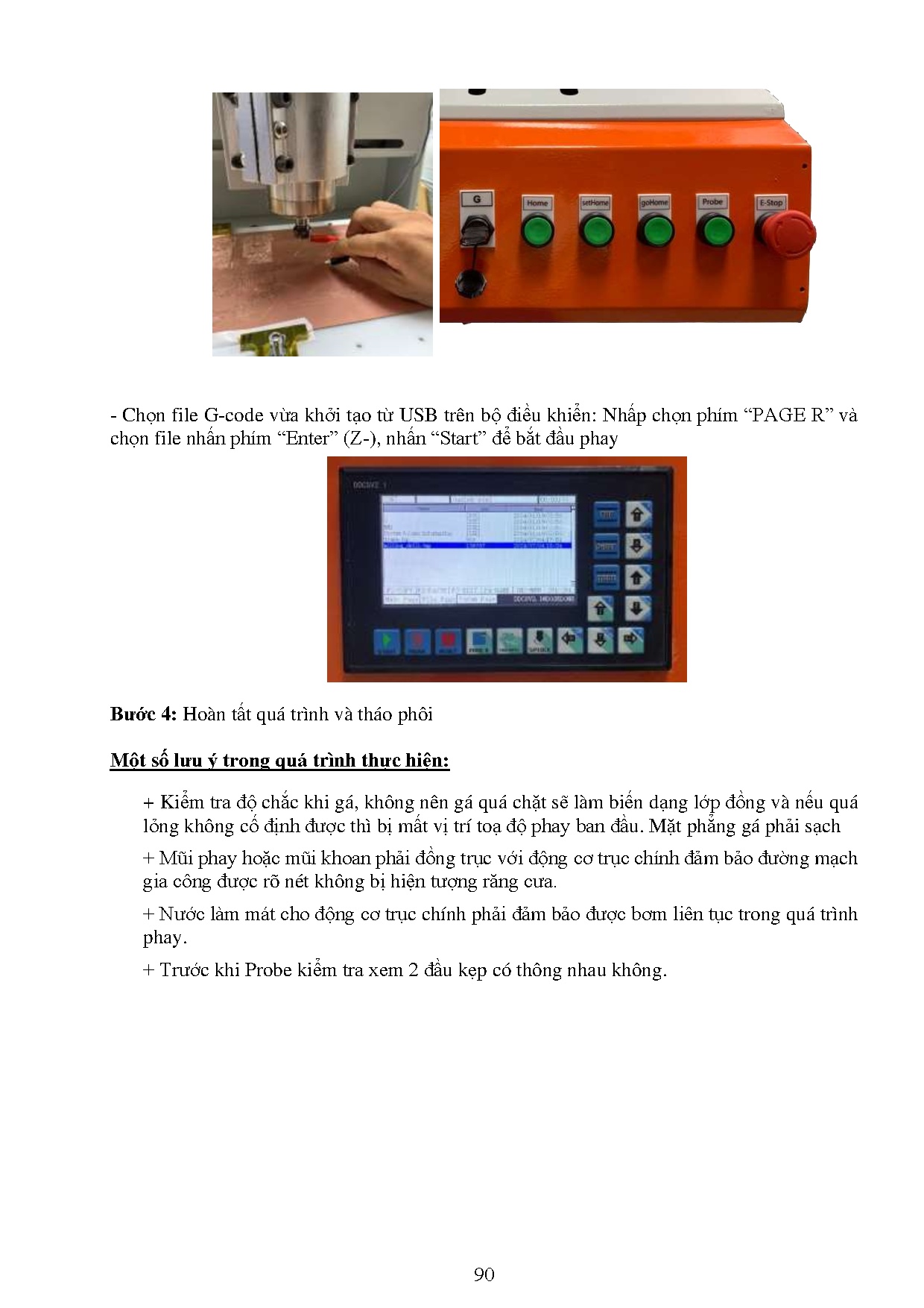 Đồ án tốt nghiệp - Thiết kế và chế tạo máy phay mạch in - Trang 106