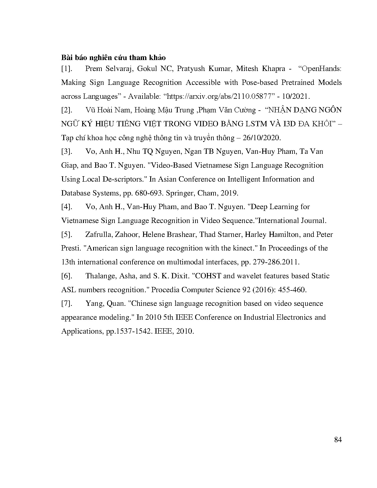 Ảnh một số trang tài liệu