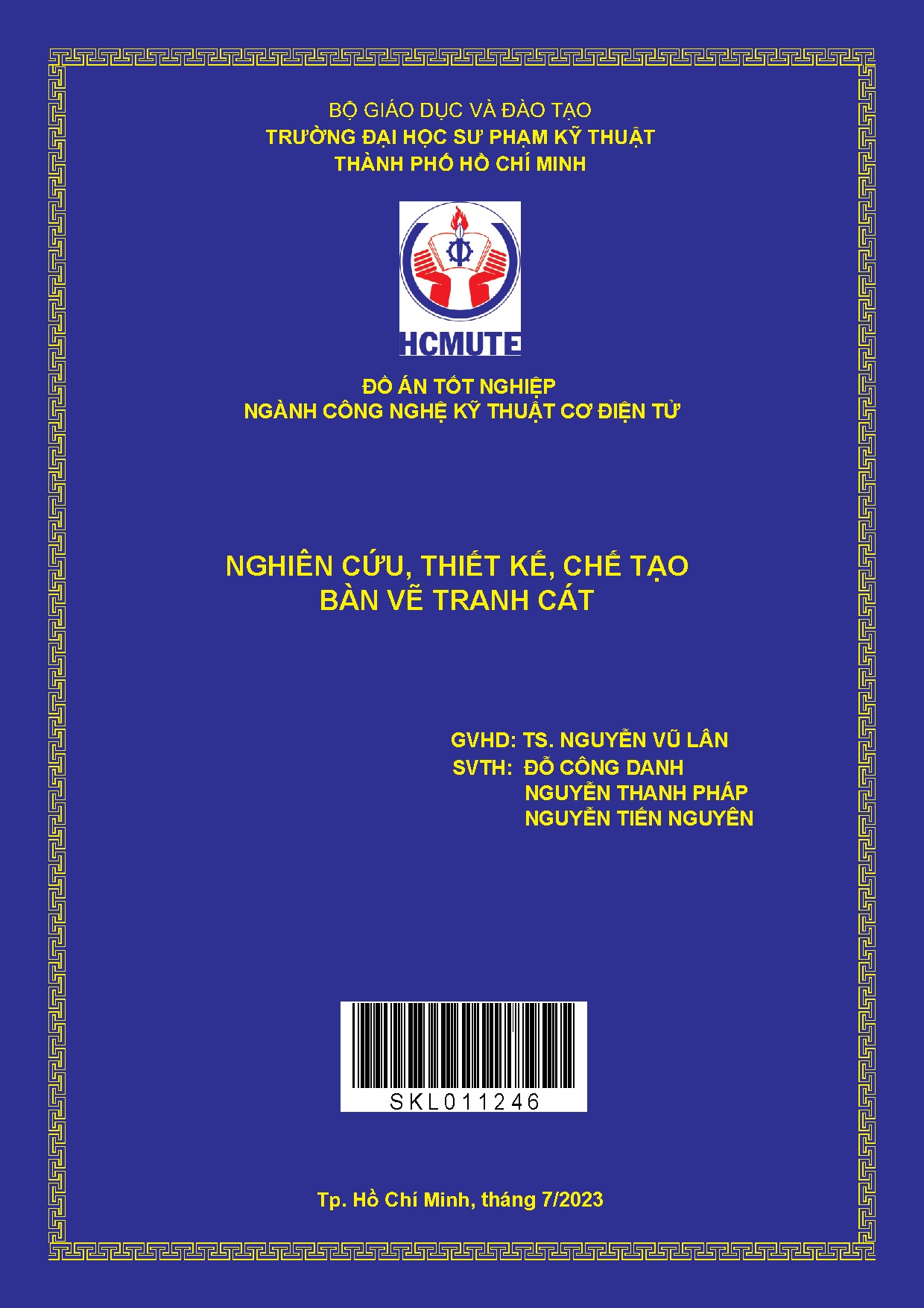 Đồ án tốt nghiệp - Nghiên cứu, thiết kế, chế tạo bàn vẽ tranh cát