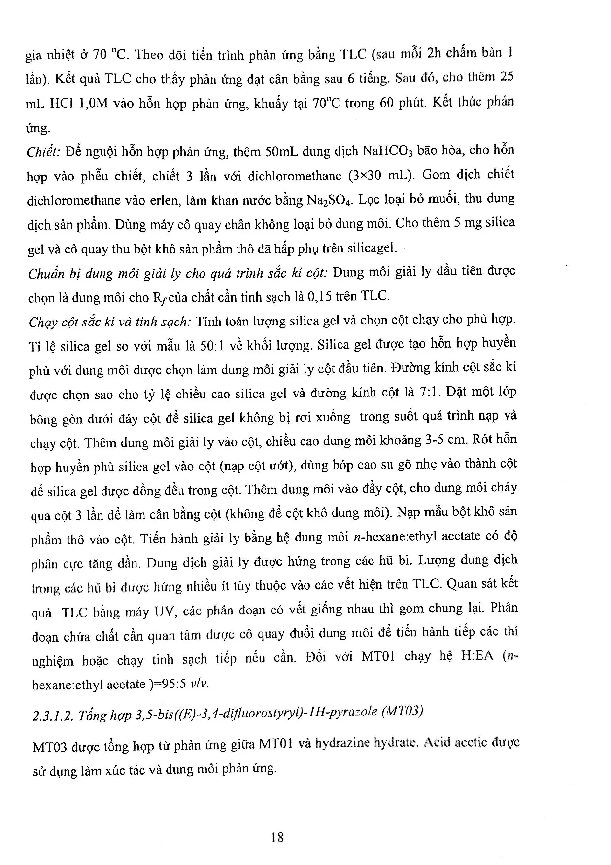 Đồ án tốt nghiệp - Tổng hợp và thử nghiệm hoạt tính kháng oxy hóa các dẫn xuất curcumin từ 3 - Trang 33