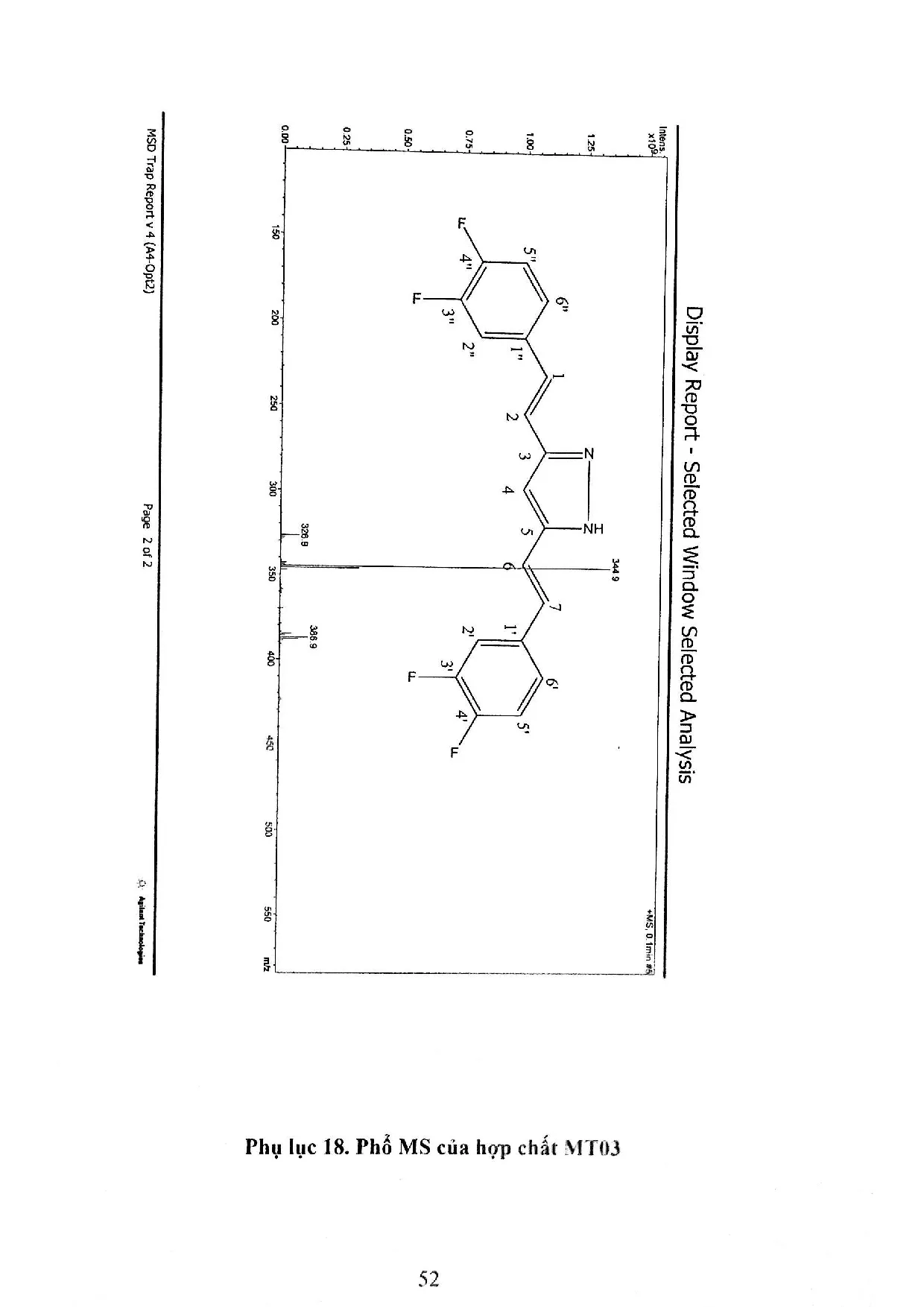 Đồ án tốt nghiệp - Tổng hợp và thử nghiệm hoạt tính kháng oxy hóa các dẫn xuất curcumin từ 3 - Trang 67