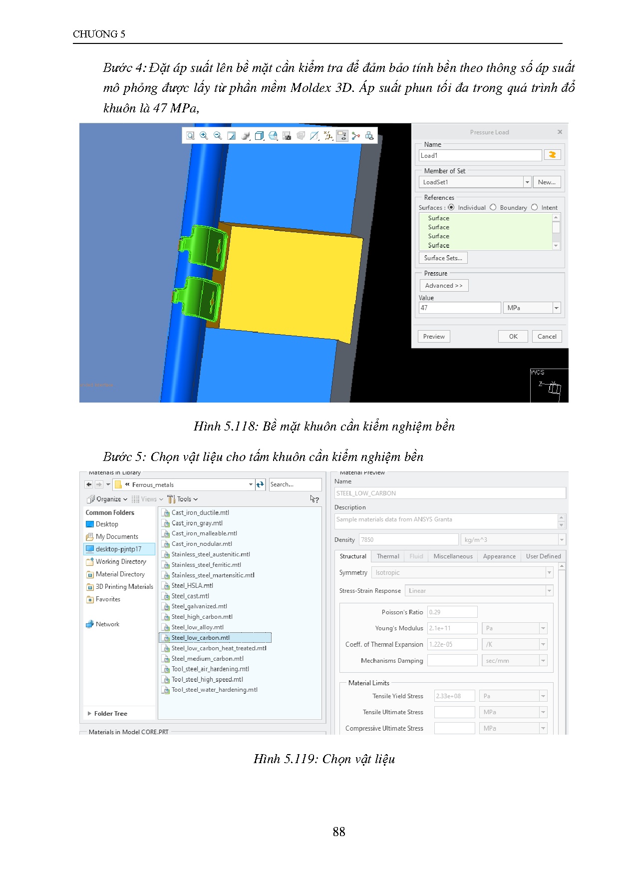 Đồ án tốt nghiệp - Thiết kế và chế tạo mô hình bộ khuôn phun ép ba tấm móc treo tường có slider ĐMUN - Trang 103