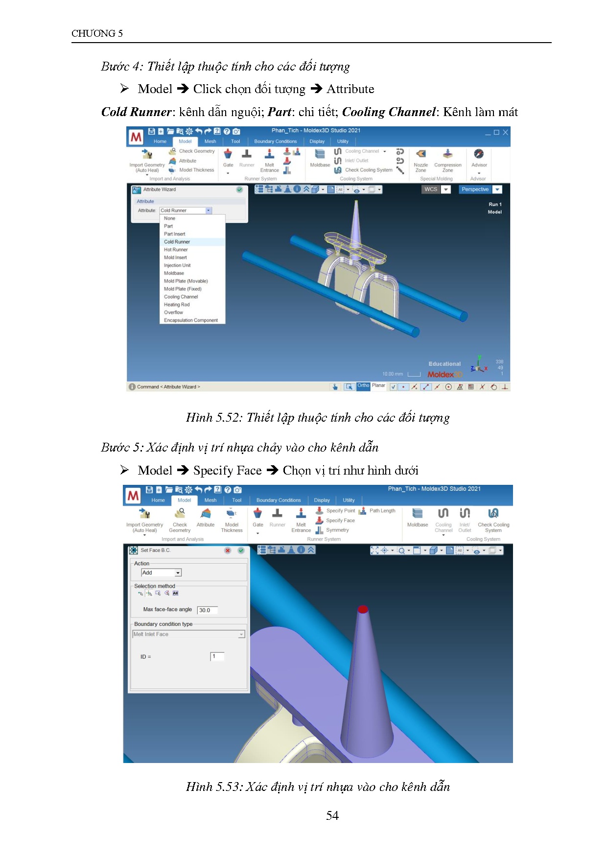 Đồ án tốt nghiệp - Thiết kế và chế tạo mô hình bộ khuôn phun ép ba tấm móc treo tường có slider ĐMUN - Trang 69
