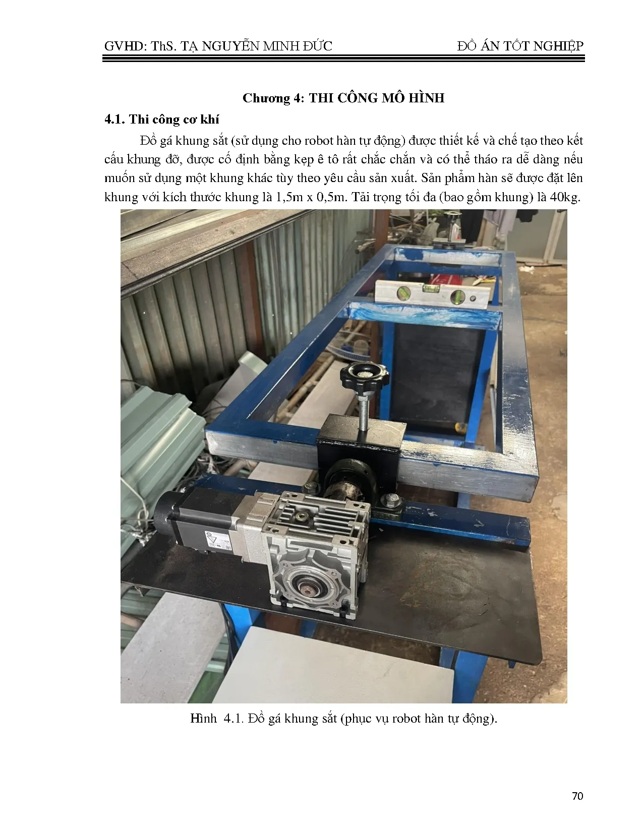 Đồ án tốt nghiệp - Thiết kế, chế tạo và điều khiển vị trí cho đồ gá KS ( VCRHTĐĐÁTNKĐTCLCNCNKTCĐT - Trang 86