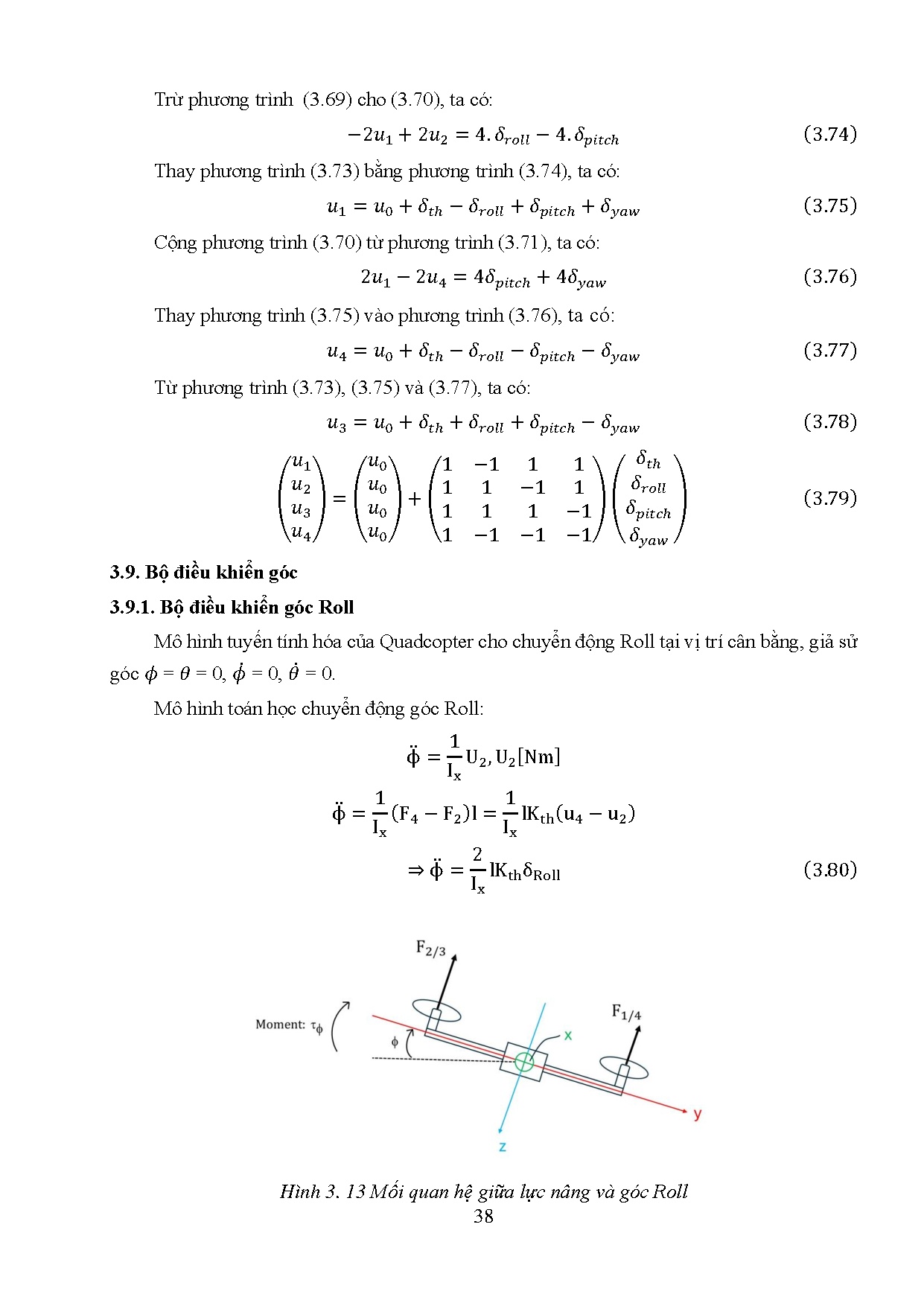 Đồ án tốt nghiệp - Nghiên cứu thuật toán điều khiển tránh né vật cản cho UAV - Trang 51