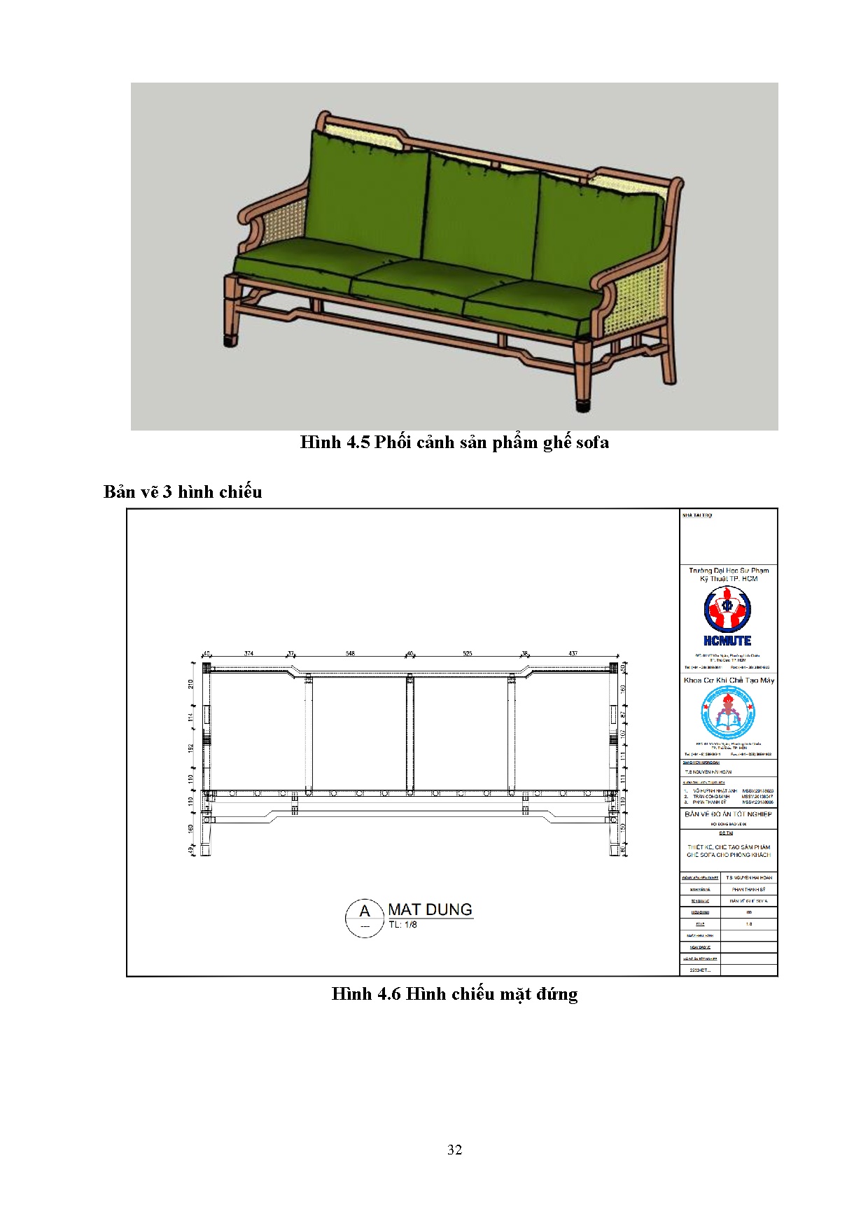 Đồ án tốt nghiệp - Thết kế và chế tạo ghế sofa cho phòng khách - Trang 50