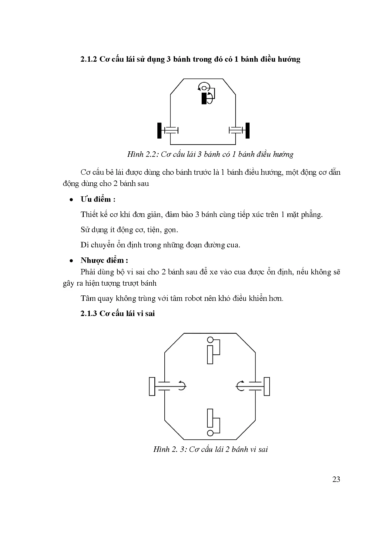 Đồ án tốt nghiệp - Nghiên cứu, thiết kế và chế tạo robot vận chuyển hành lý TKSĐÁTNKĐTCLCNCNKTCĐT - Trang 22