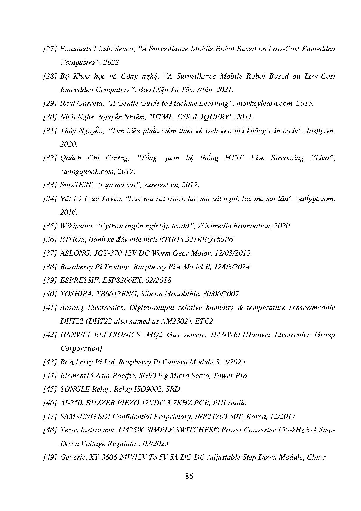 Ảnh một số trang tài liệu