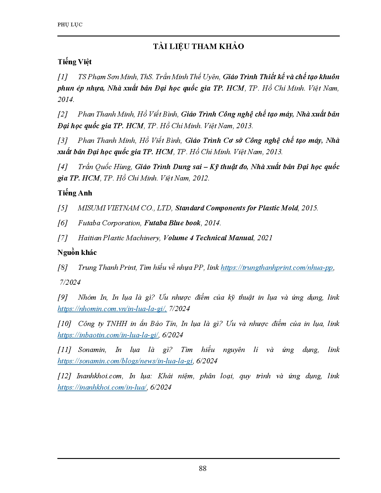 Ảnh một số trang tài liệu