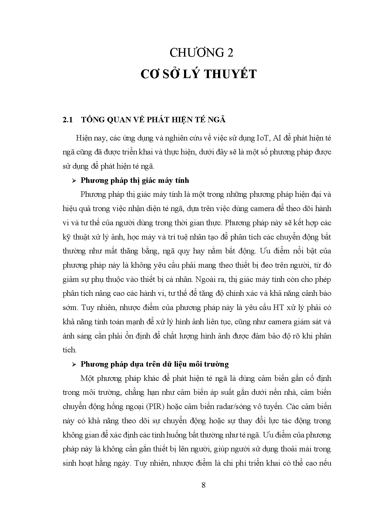 Đồ án tốt nghiệp - Hệ thống nhận diện tai nạn té ngã, tích hợp GPS theo dõi vị trí - Trang 23