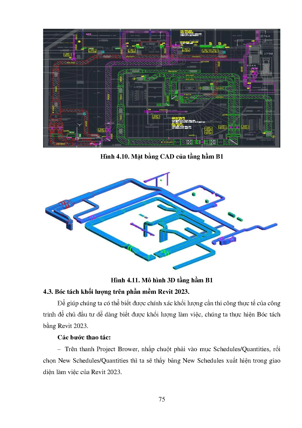 Đồ án tốt nghiệp - Tính toán kiểm tra và triển khai bảng vẽ phần mềm Revit cho hệ TĐHKKTGCKSWNTCM - Trang 87