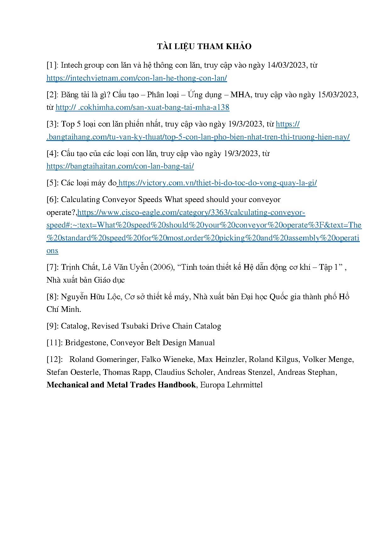 Ảnh một số trang tài liệu