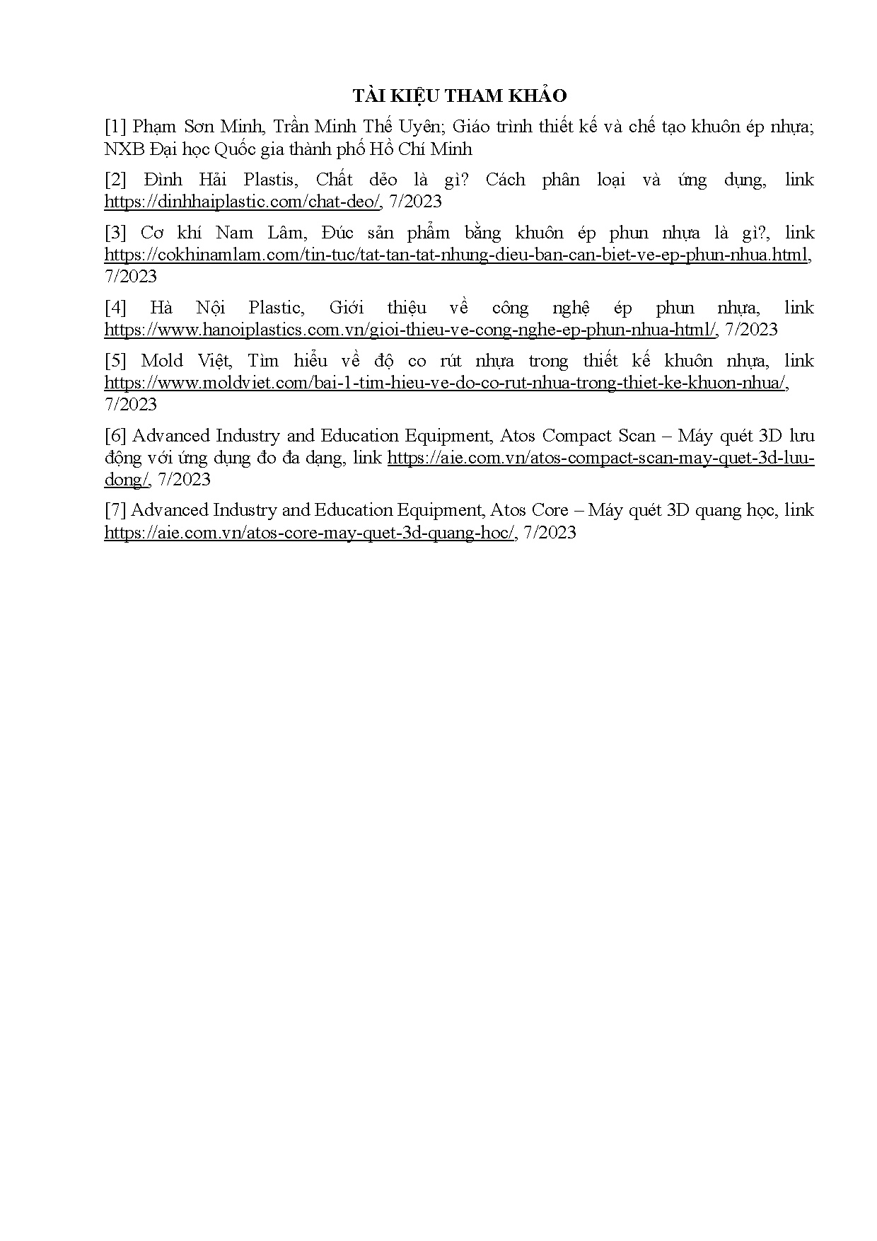 Ảnh một số trang tài liệu