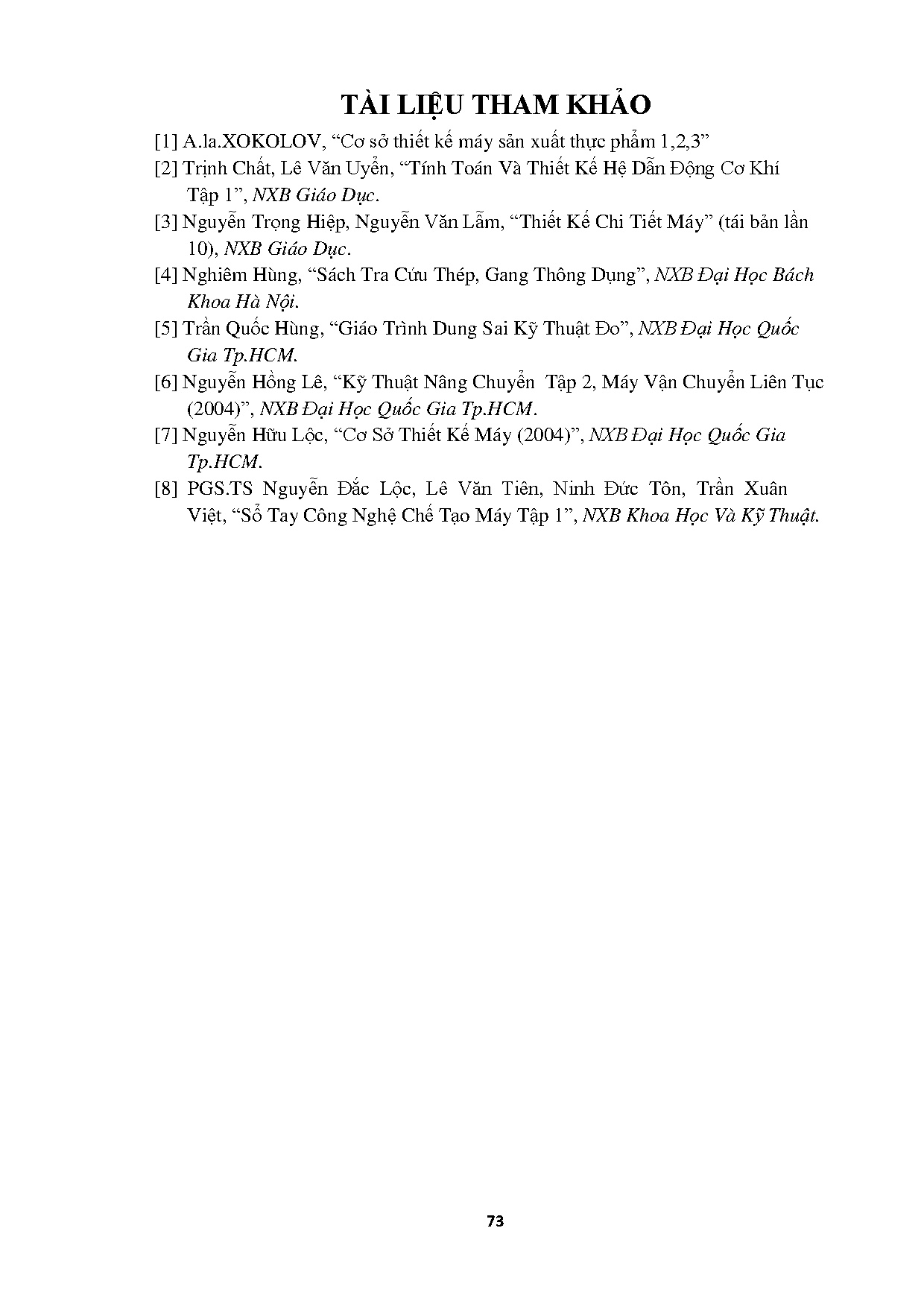 Ảnh một số trang tài liệu