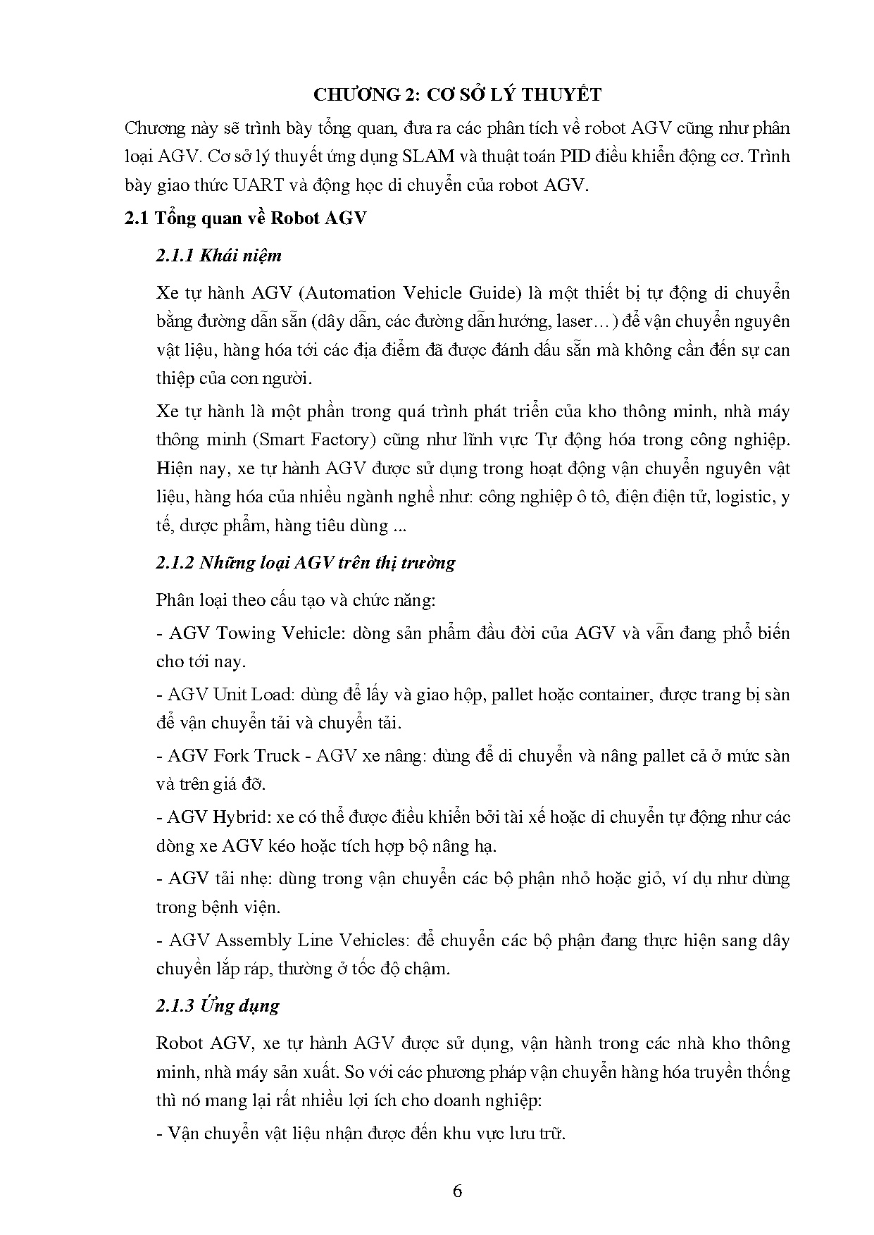 Đồ án tốt nghiệp - Thiết kế và chế tạo xe AGV ứng dụng Slam tối ưu hóa đường đi - Trang 22