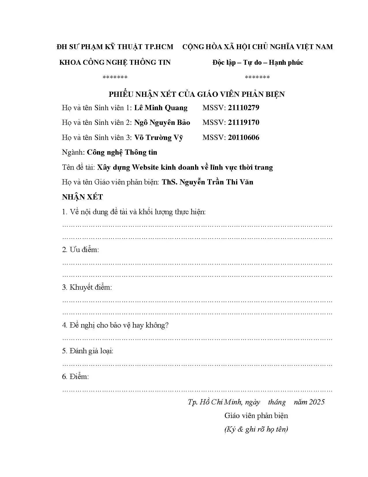 Đồ án tốt nghiệp - Xây dựng website kinh doanh về lĩnh vực thời trang - Trang 4