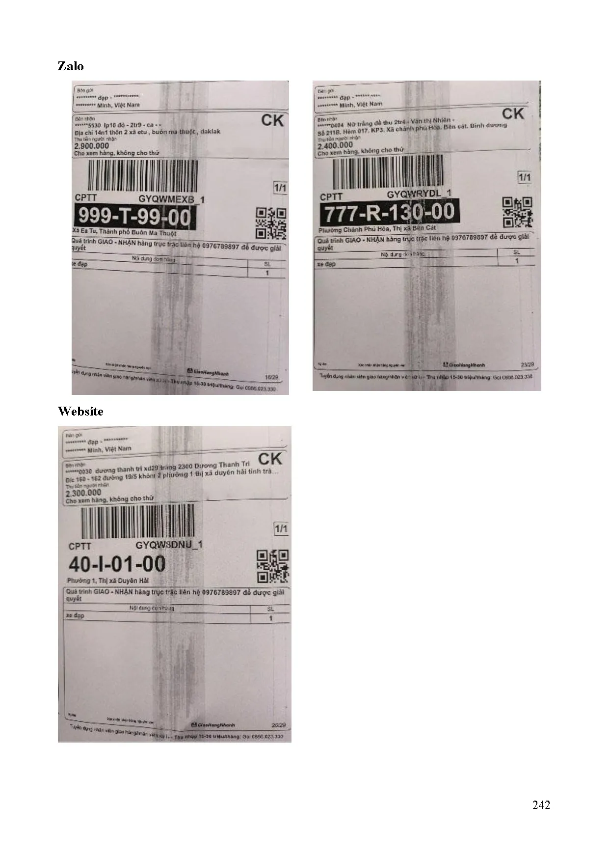 Đồ án tốt nghiệp - Nghiên cứu và phát triển dự án Circle Bike Shop - Trang 270