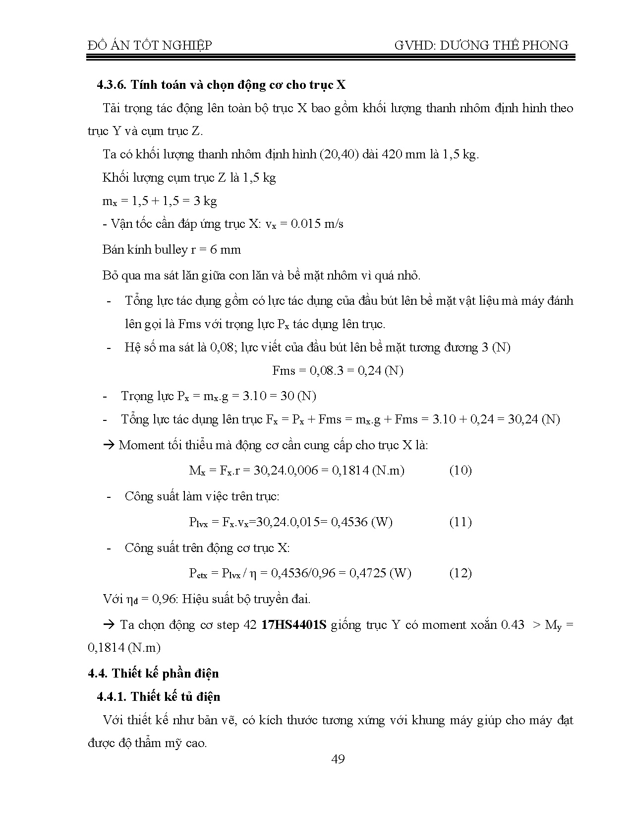 Đồ án tốt nghiệp - Thiết kế và chế tạo máy đánh nhãn tự động: Đồ án tốt nghiệp Khoa Đào TCLCNCNKTCĐT - Trang 56