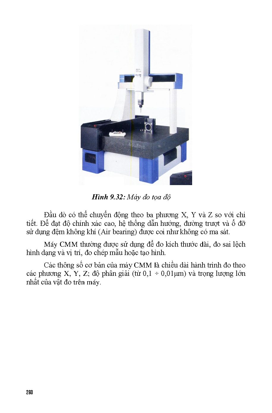 Giáo trình dung sai - kỹ thuật đo - Trang 261