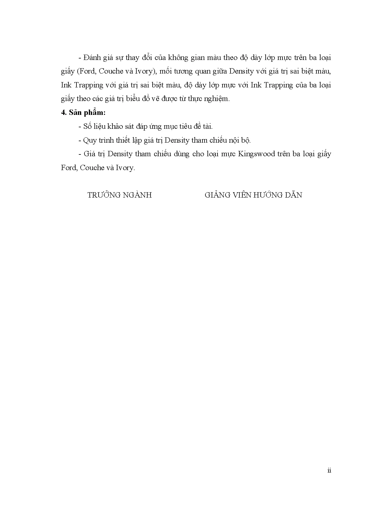 Đồ án tốt nghiệp - Khảo sát mối tương quan giữa độ nhận mực in với giá trị sai BMTSPIOVGPKSTSXVMIOTR - Trang 4