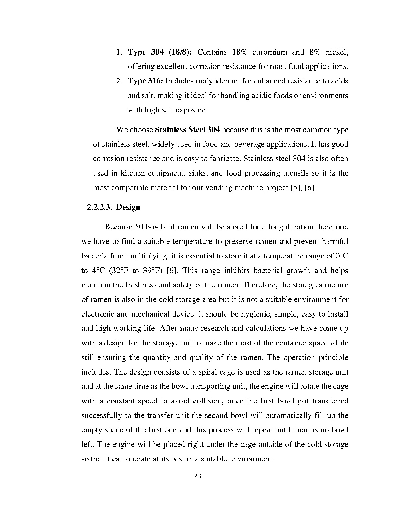 Đồ án tốt nghiệp - Research, design and development of ramen vending machine - Trang 24