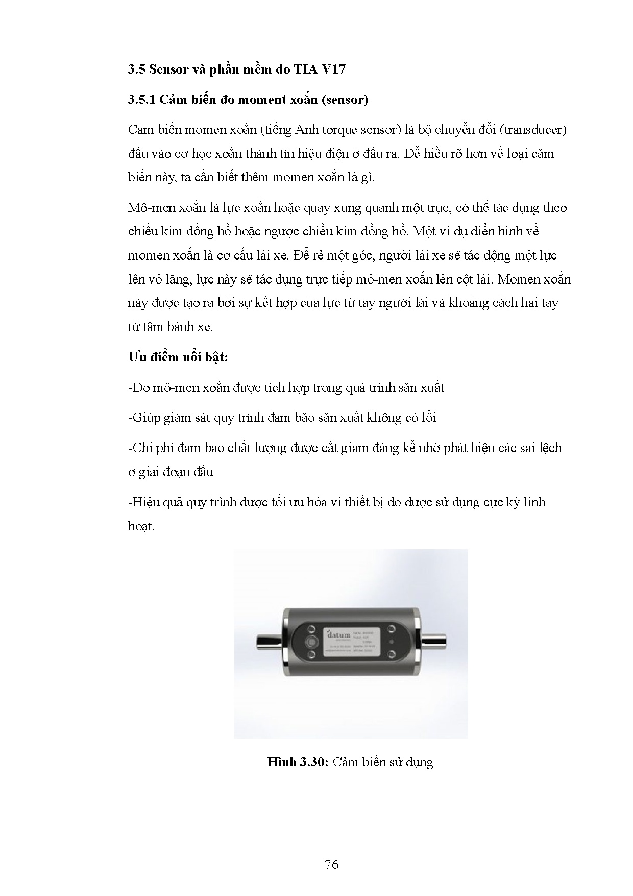 Đồ án tốt nghiệp - Nghiên cứu đặc điểm độ bền mỏi xoắn của chi tiết nhựa - Trang 75