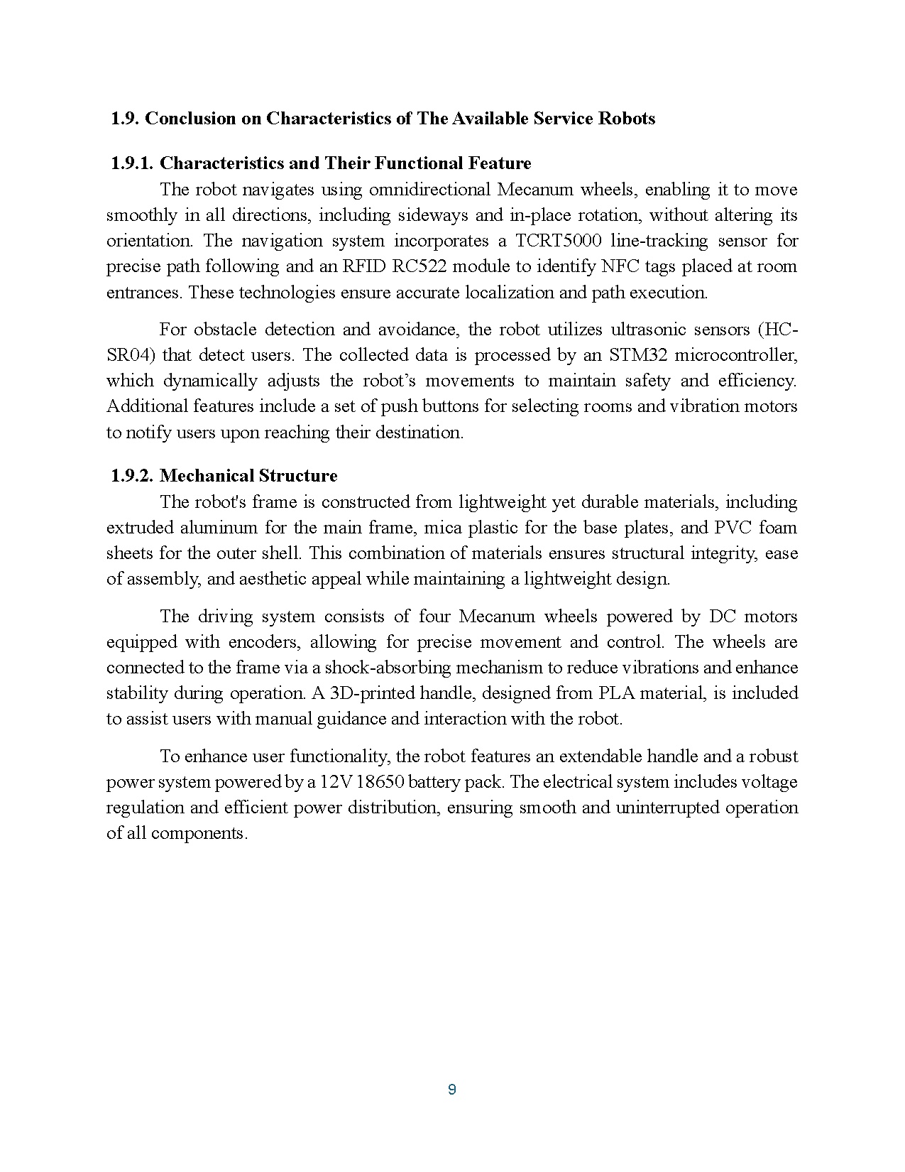 Đồ án tốt nghiệp - Research, design and manufacture an intelligent guidance robot for VA - Trang 24