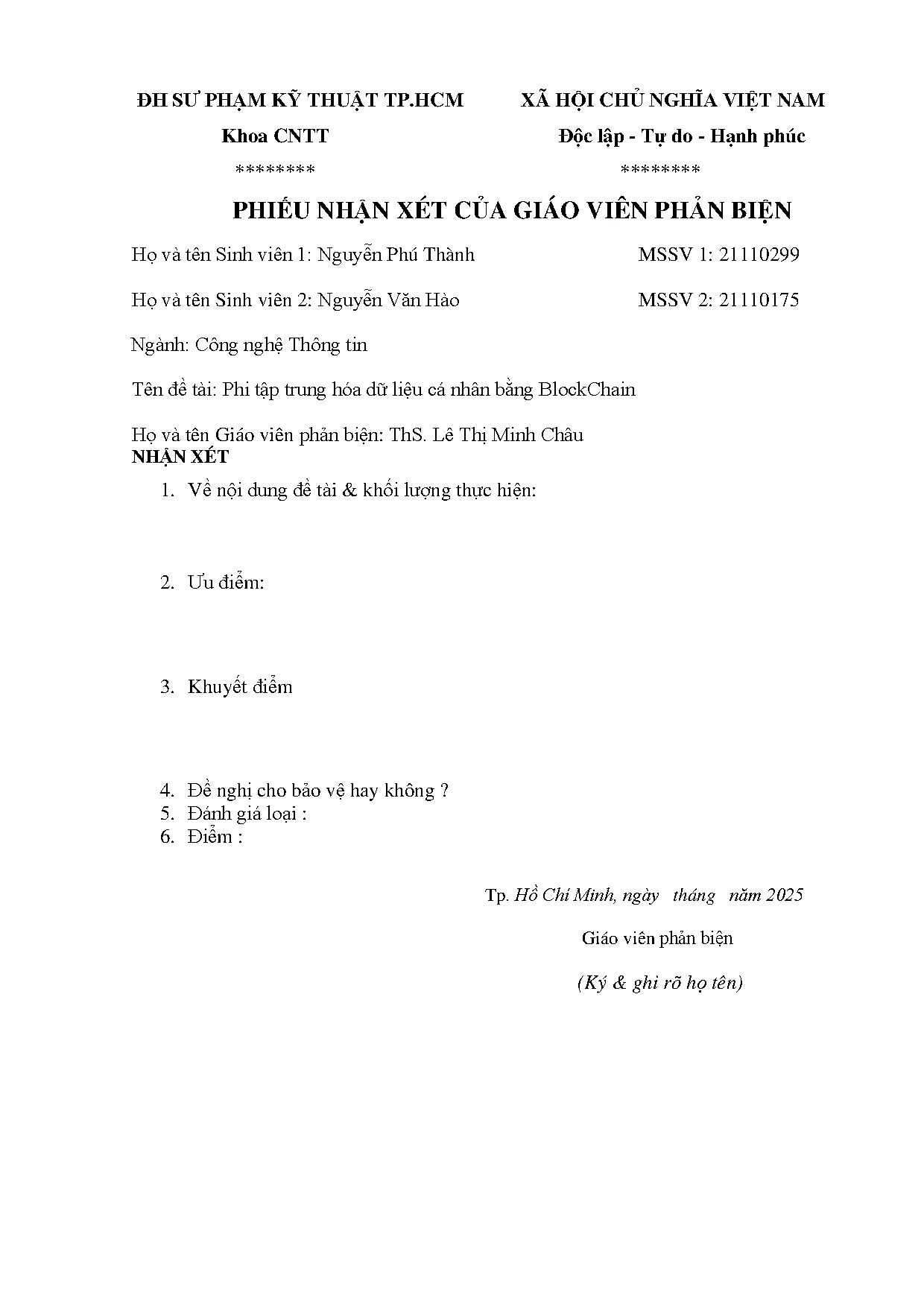 Đồ án tốt nghiệp - Phi tập trung hóa dữ liệu cá nhân bằng Blockchain - Trang 4
