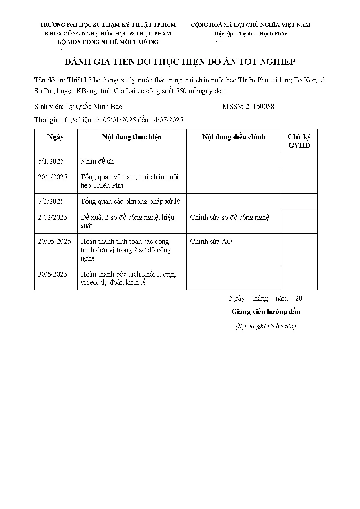 Đồ án tốt nghiệp - Thiết kế hệ thống xử lý nước thải trang trại chăn nuôi heo TPTLTKXSPHKTGLCCS 5 MĐ - Trang 4