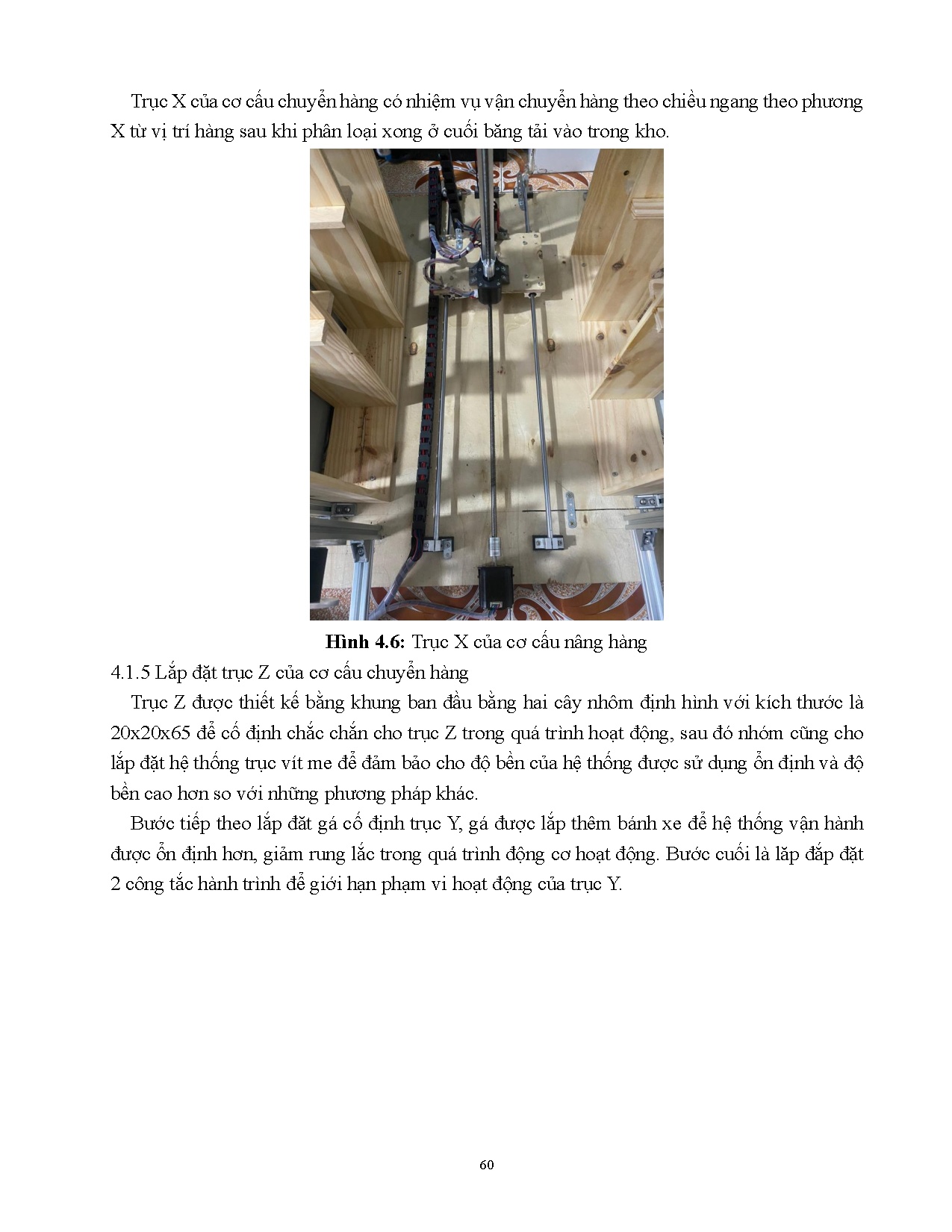 Đồ án tốt nghiệp - NGHIÊN CỨU THIẾT KẾ CHẾ TẠO HỆ THỐNG LƯU KHO TỰ ĐỘNG - Trang 75