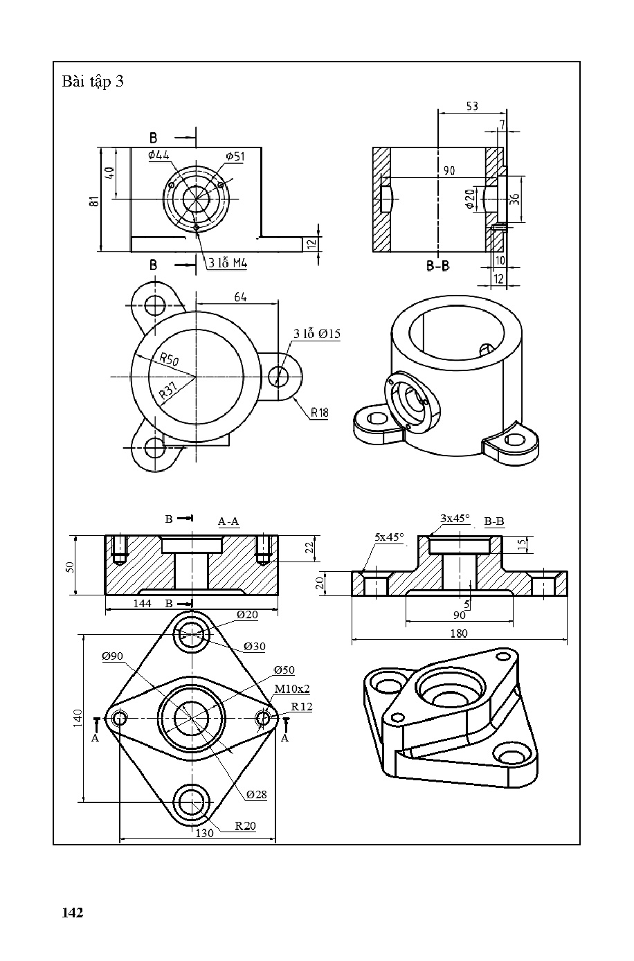 Thiết kế kỹ thuật cơ bản với inventor professional 2018 (HCMUTE) - Trang 144