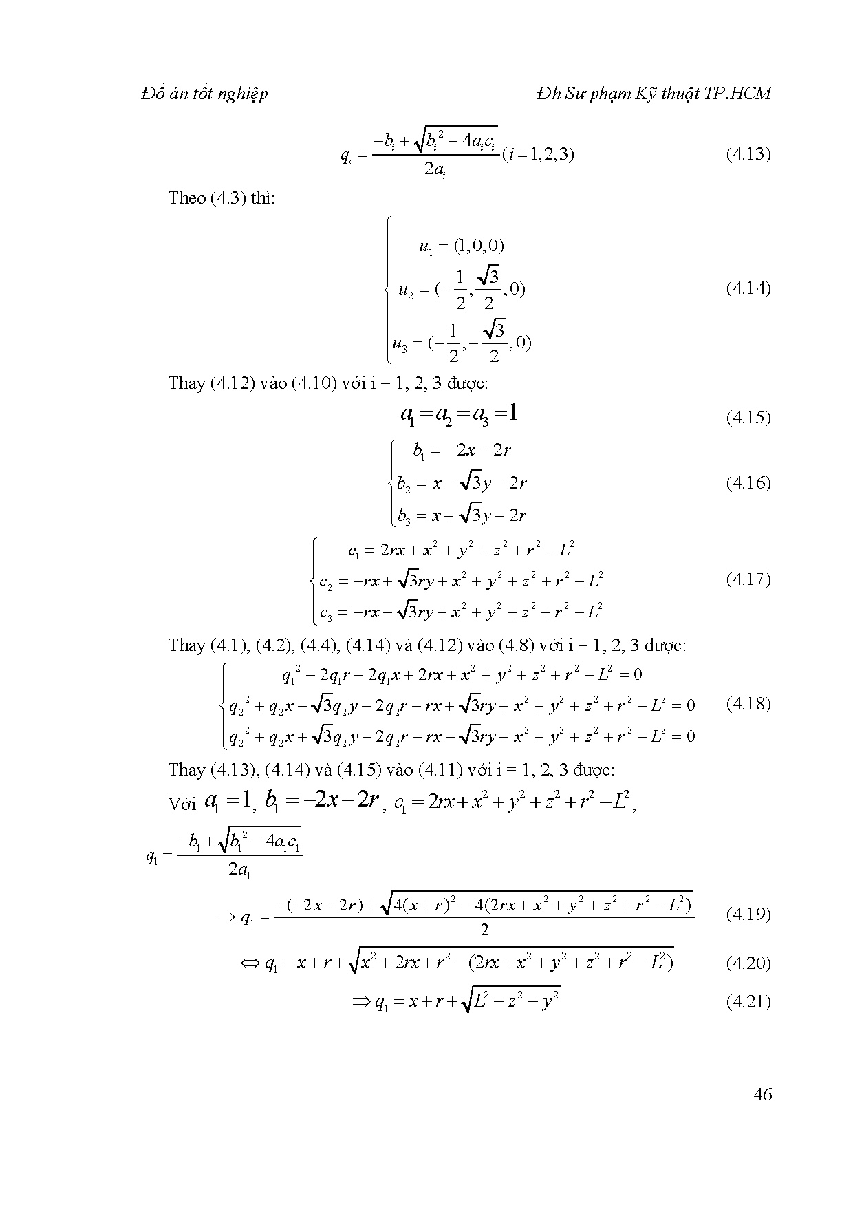 Đồ án tốt nghiệp - Nghiên cứu, thiết kế và chế tạo mô hình Robot song song 3 bậc tự do cấu hình T - Trang 63
