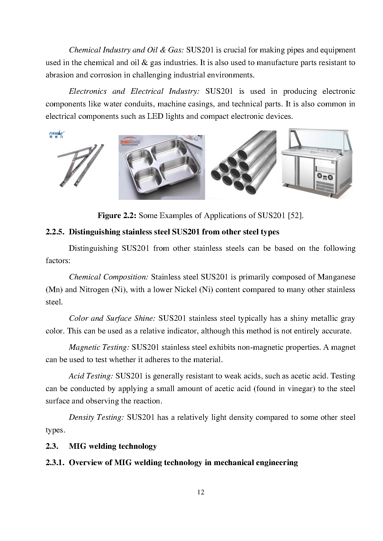 Đồ án tốt nghiệp - Research on the effects of MIG welding parameters on weld quality of C20 SASSS - Trang 27