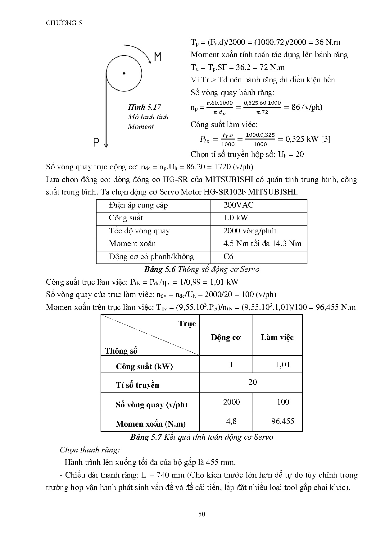 Đồ án tốt nghiệp - Nghiên cứu, thiết kế và chế tạo máy đóng gói chai tự động: Đồ án tốt NNCNCTM - Trang 68