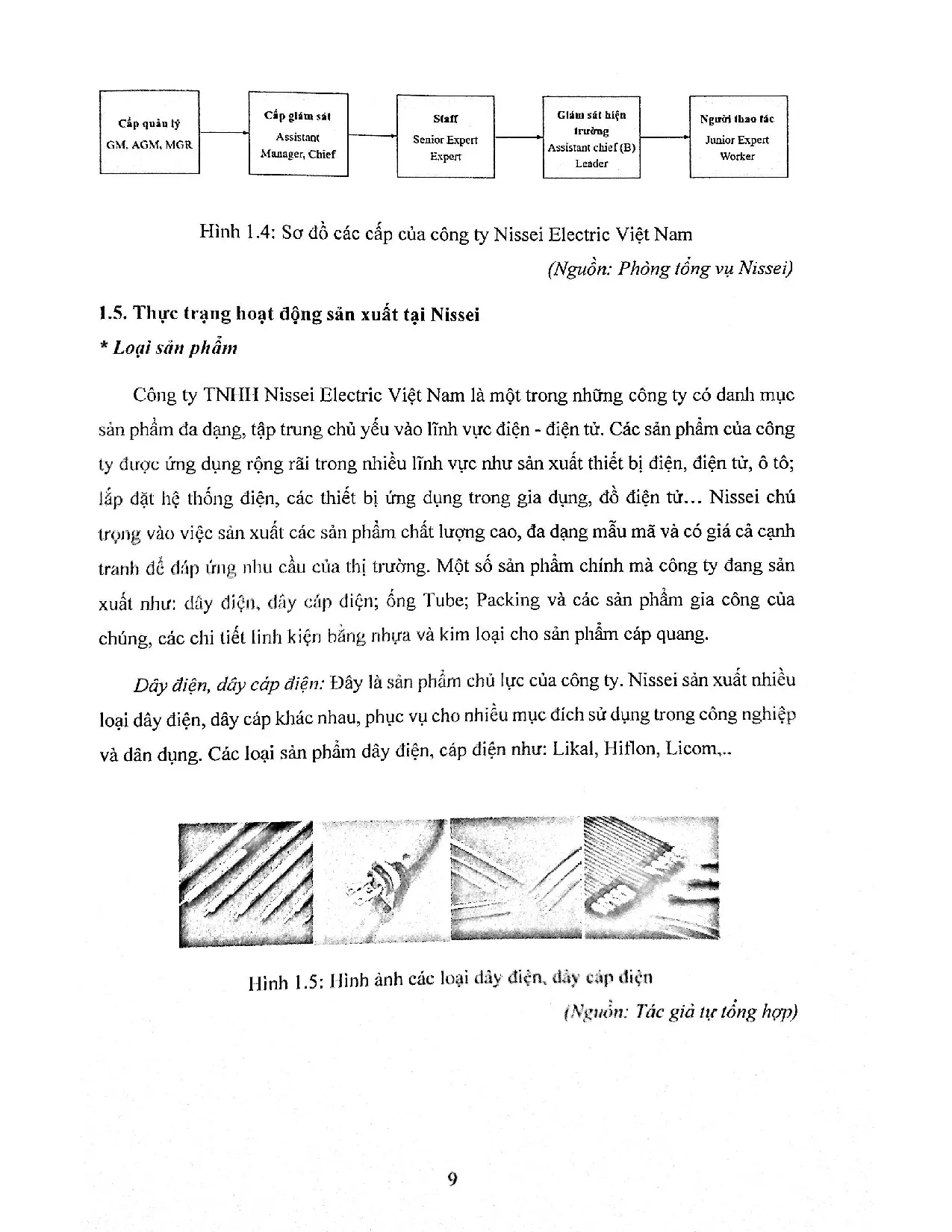 Đồ án tốt nghiệp - Ứng dụng Dmaic để giảm tỷ lệ lỗi của sản phẩm dây điện Likal rsge 0.65 CCTTNEVN - Trang 18