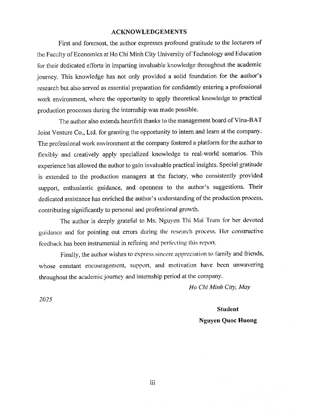 Đồ án tốt nghiệp - Improving production line balancing efficient and eliminating waste at M 4 - BJVC - Trang 4