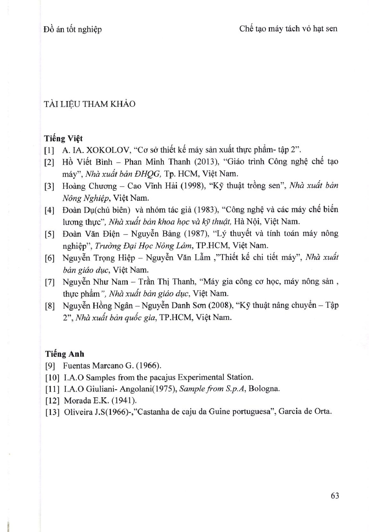 Ảnh một số trang tài liệu