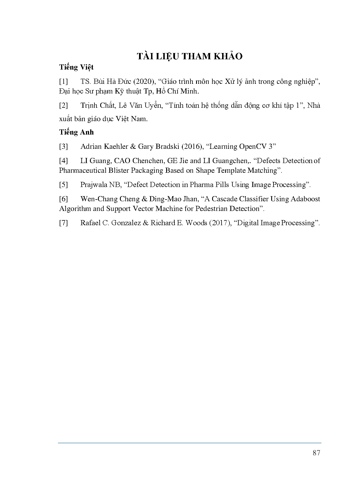 Ảnh một số trang tài liệu