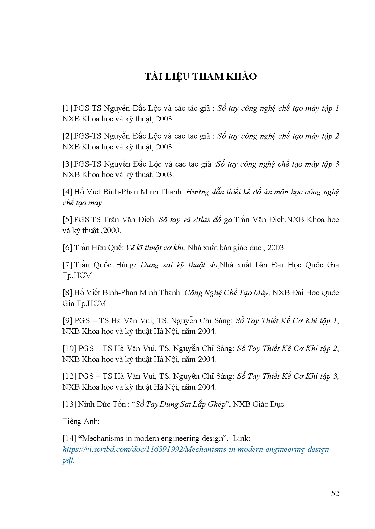 Ảnh một số trang tài liệu