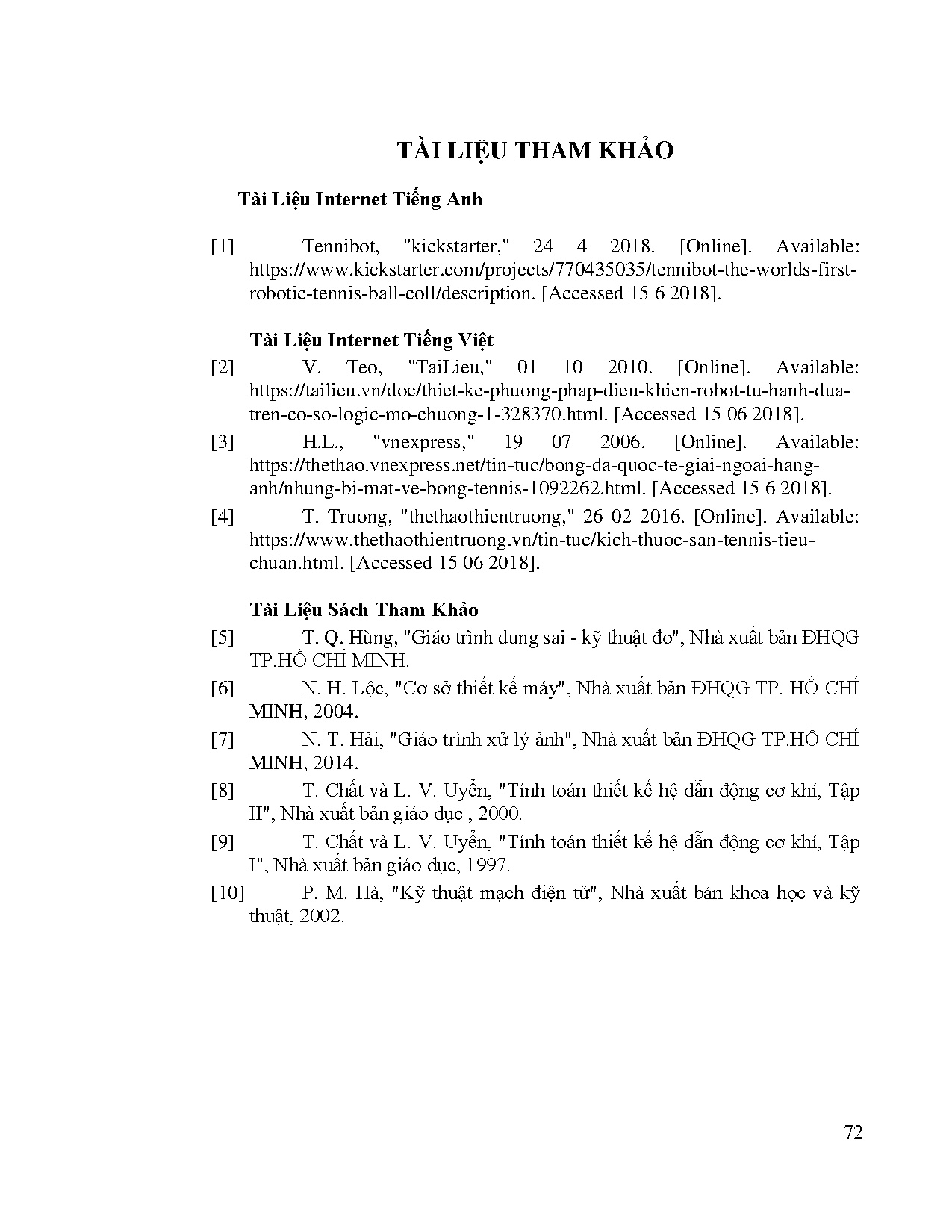 Ảnh một số trang tài liệu